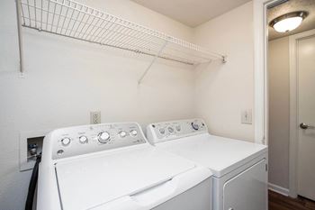 Washer and dryer in unit